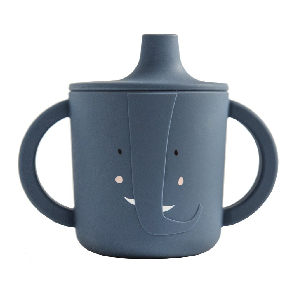 Tasse d'apprentissage en silicone - Mrs. Elephant